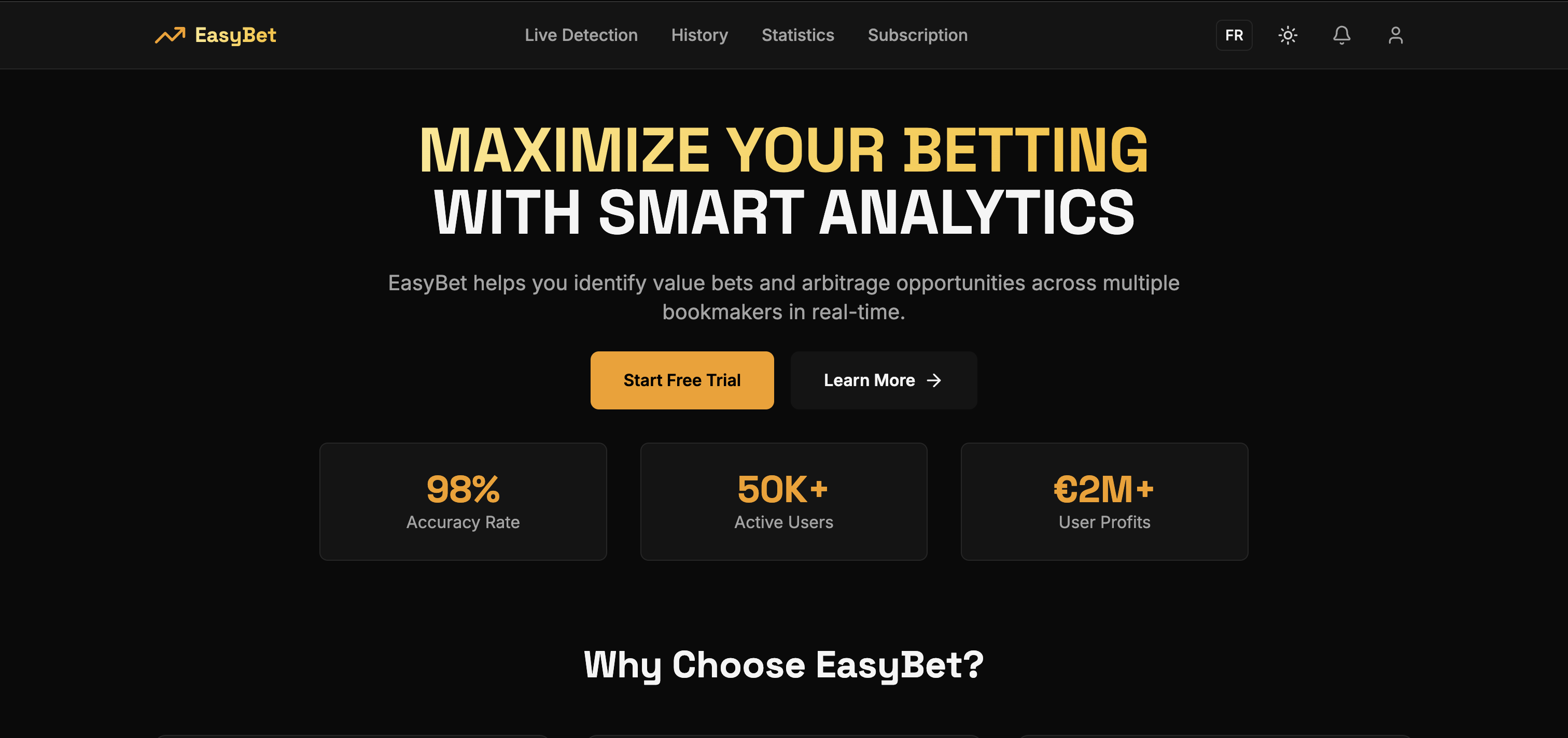 Projet Easybet